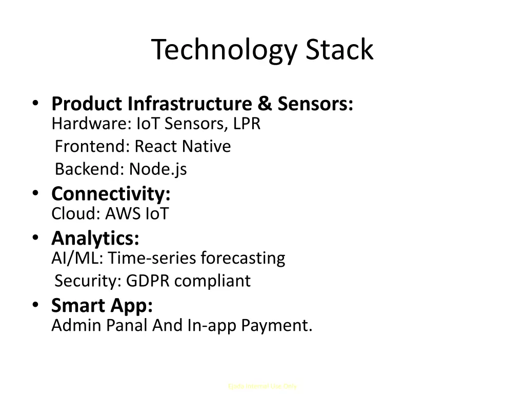 technology stack