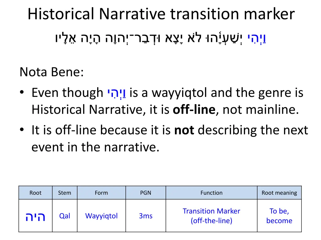 historical narrative transition marker 7