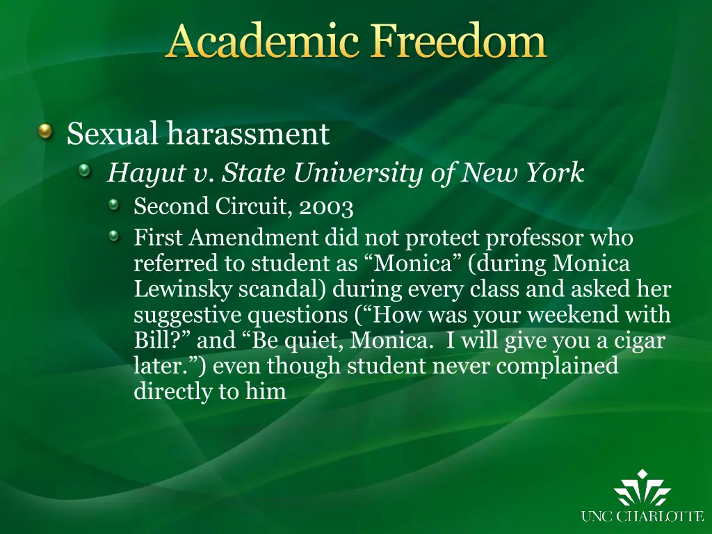 academic freedom 2