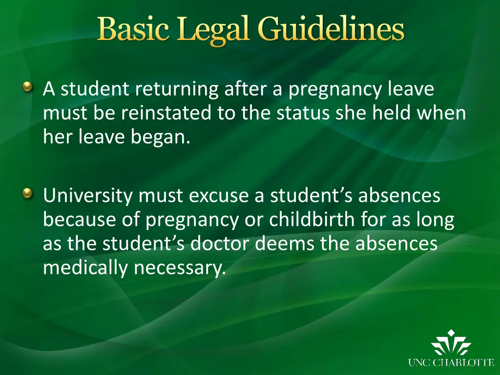 basic legal guidelines 13