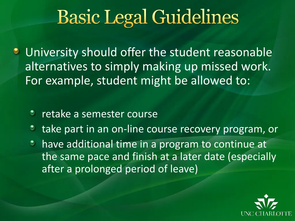 basic legal guidelines 14
