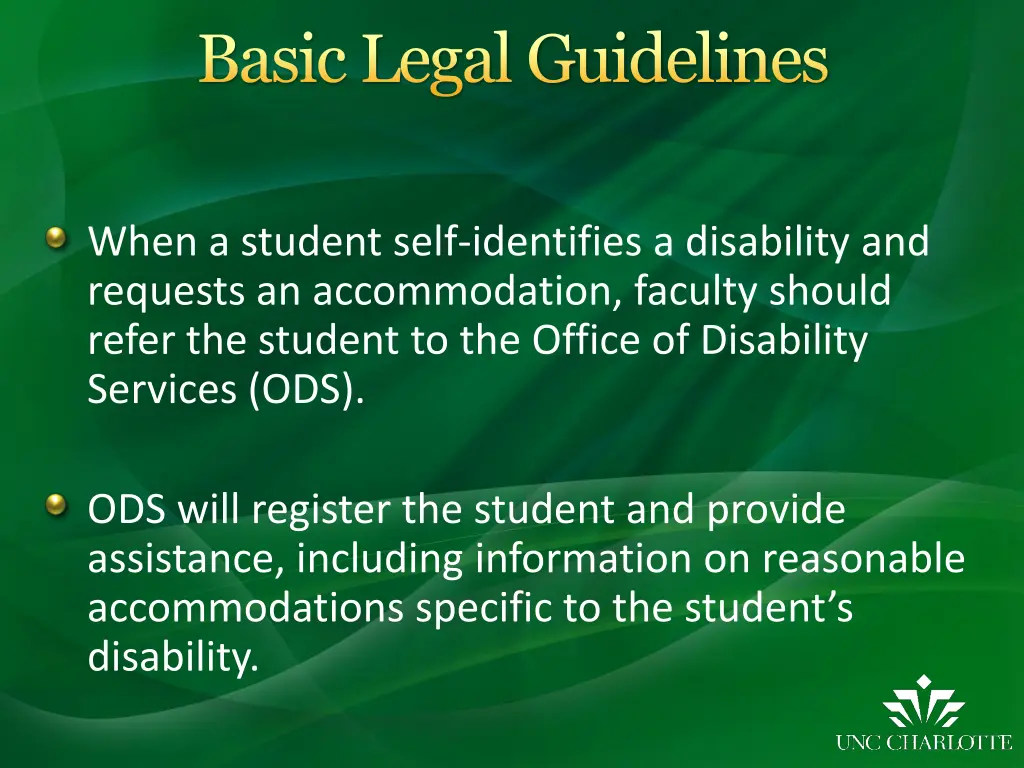 basic legal guidelines 6