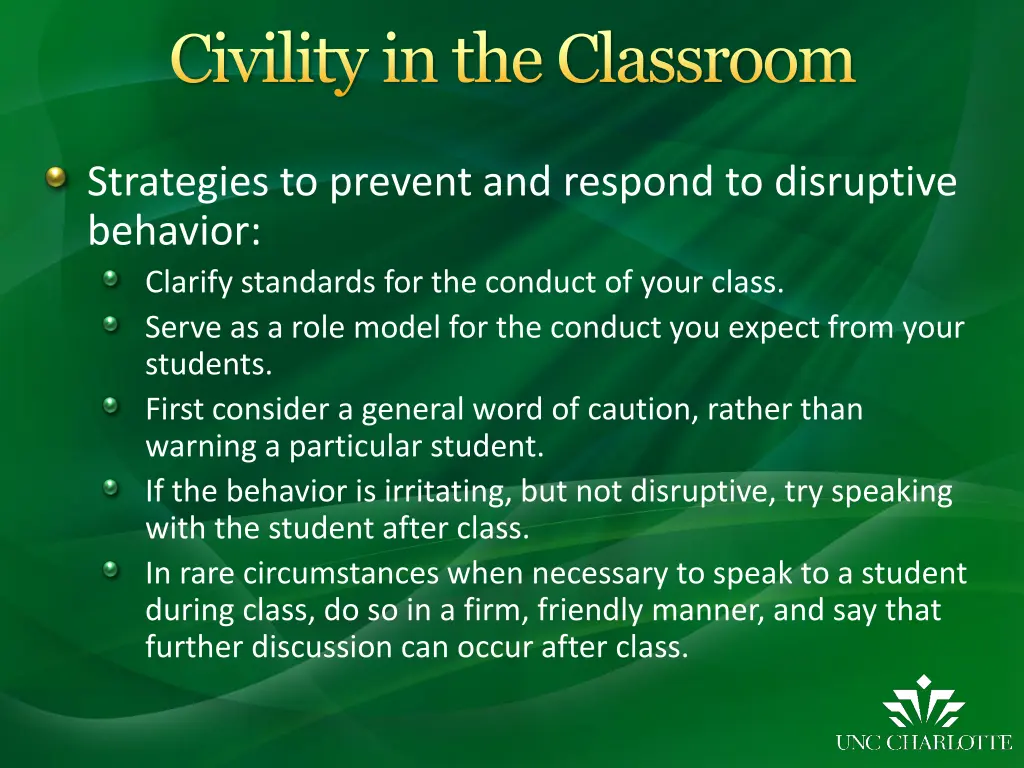 civility in the classroom 2