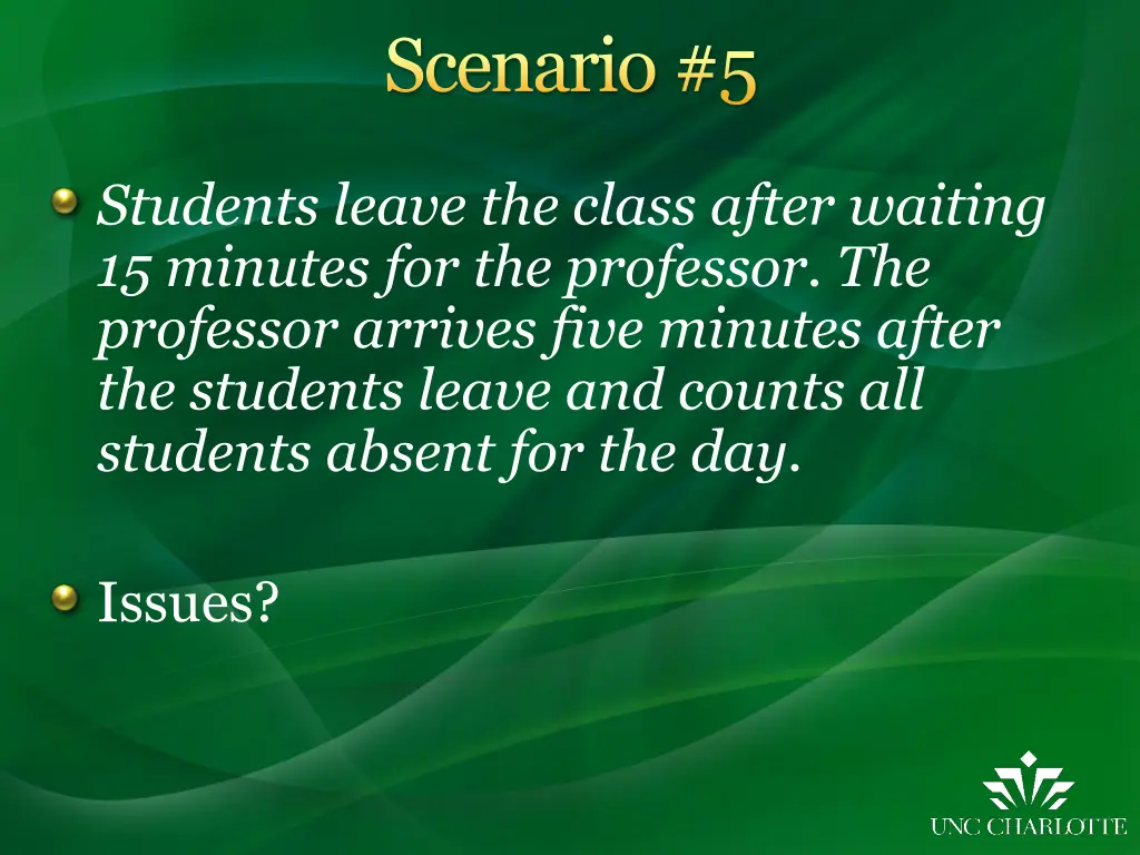 scenario 5