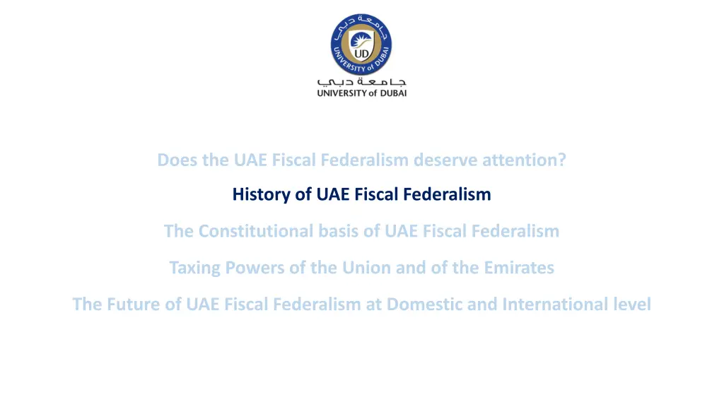 does the uae fiscal federalism deserve attention 2