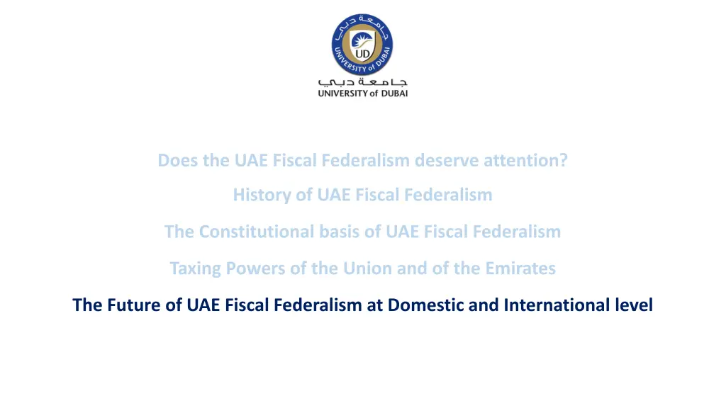 does the uae fiscal federalism deserve attention 5