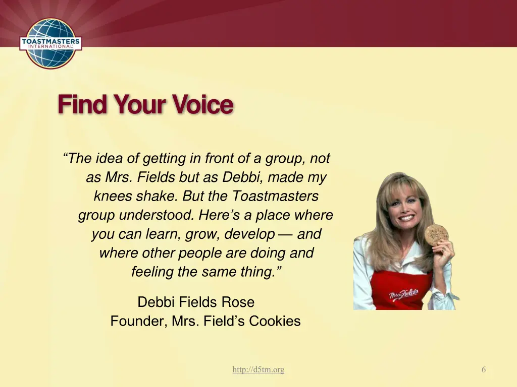 find your voice