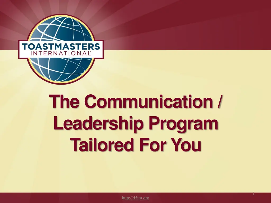 the communication leadership program tailored