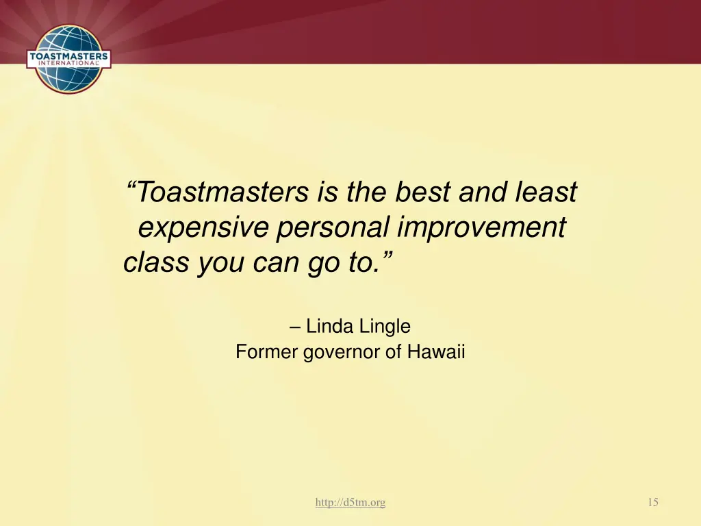 toastmasters is the best and least expensive