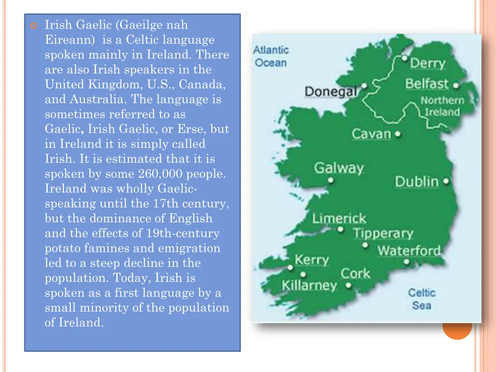 irish gaelic gaeilge nah eireann is a celtic
