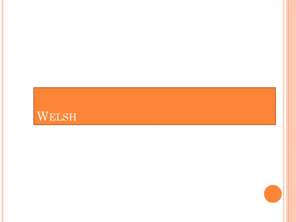 w elsh