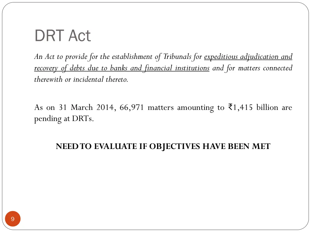 drt act