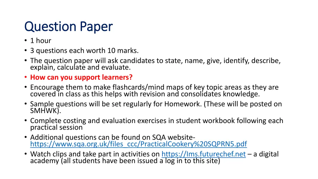 question paper question paper 1 hour 3 questions