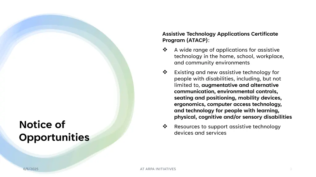 assistive technology applications certificate