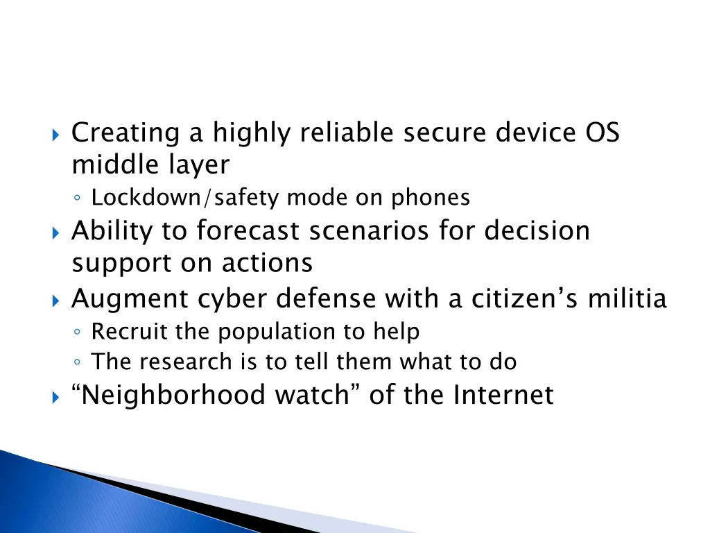 creating a highly reliable secure device