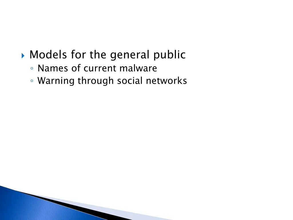 models for the general public names of current