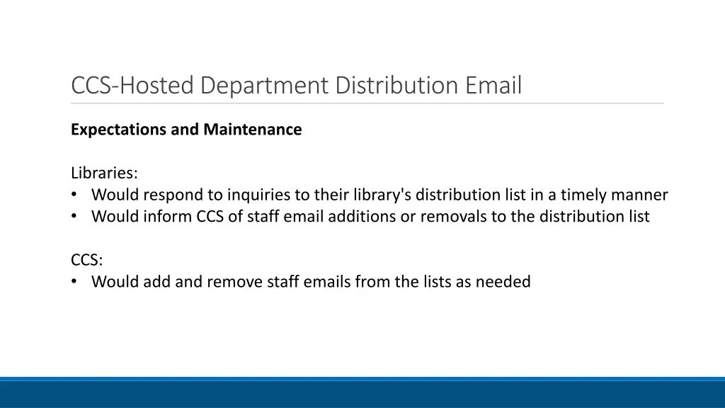 ccs hosted department distribution email 1