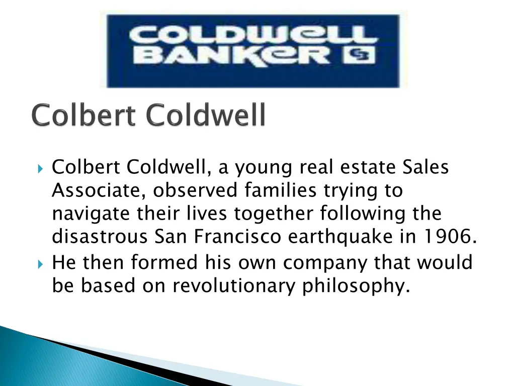 colbert coldwell a young real estate sales