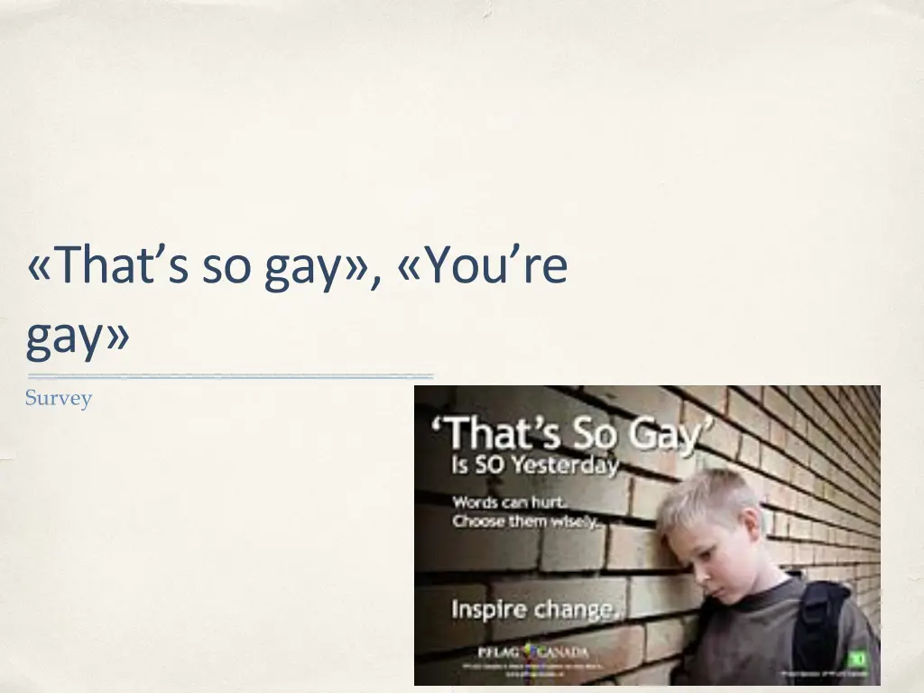 that s sogay you re gay