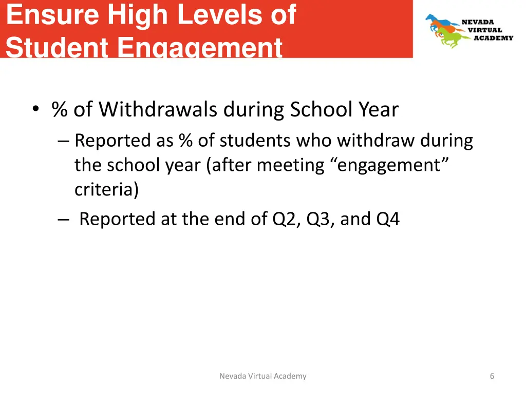 ensure high levels of student engagement 1
