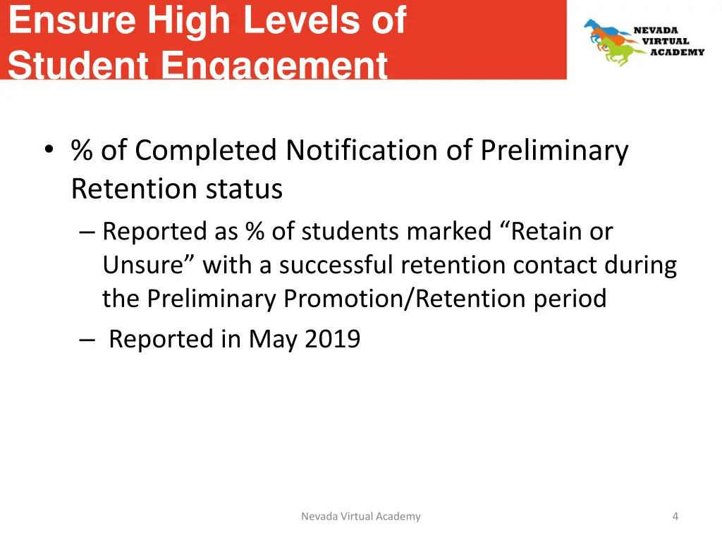 ensure high levels of student engagement