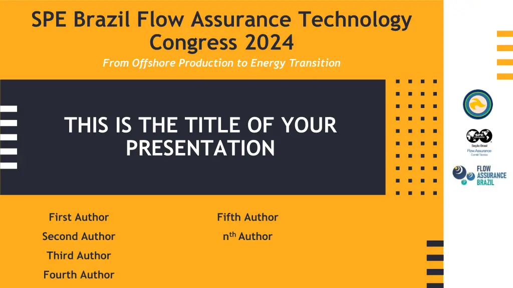 spe brazil flow assurance technology congress