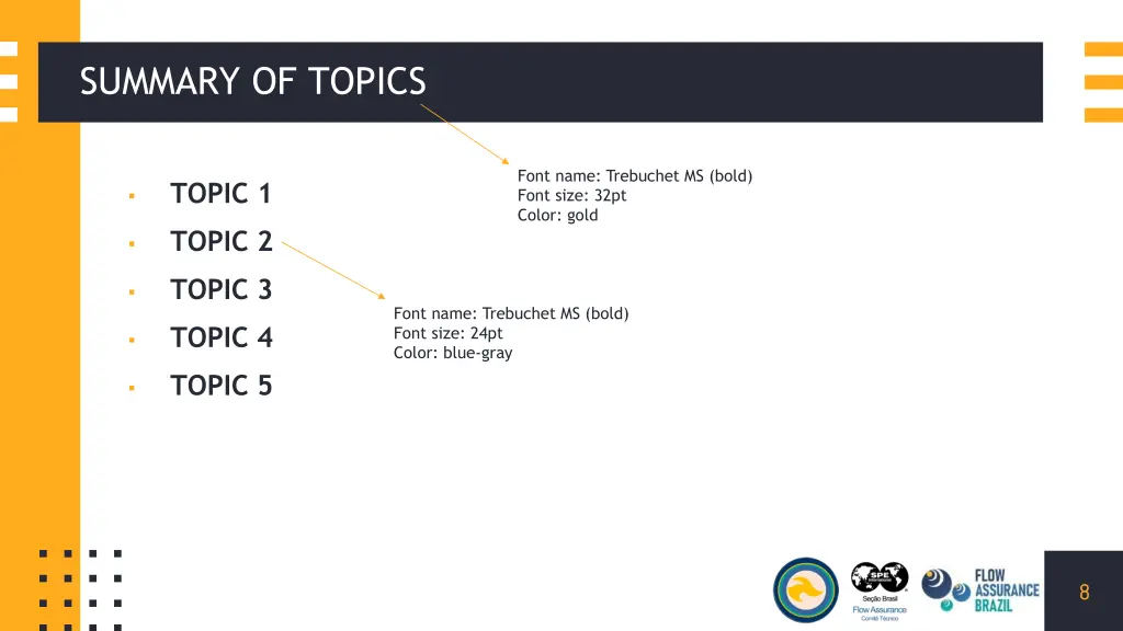 summary of topics 1