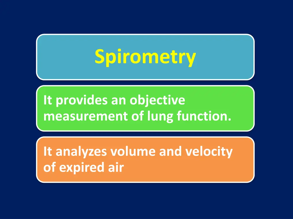 spirometry