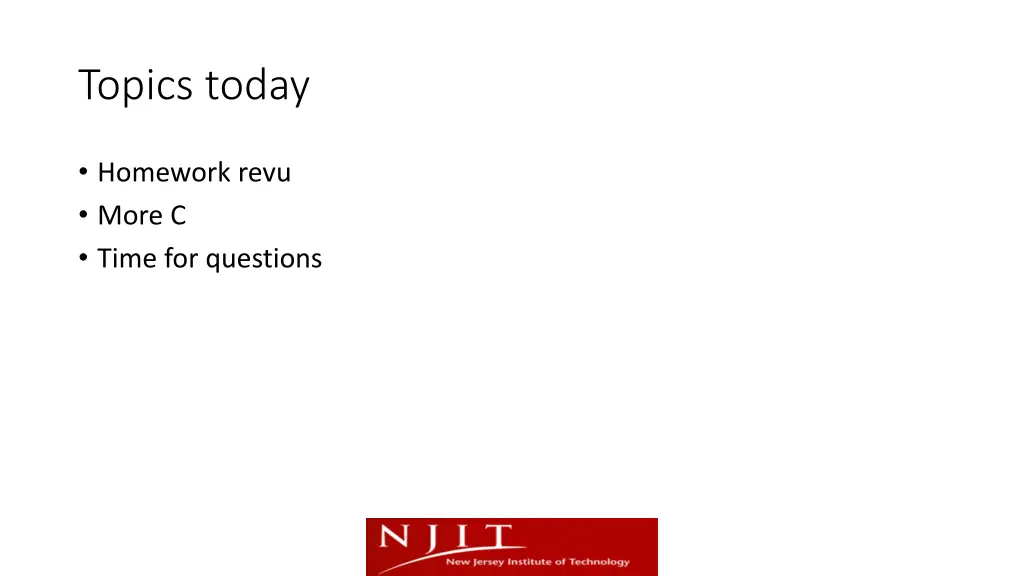 topics today