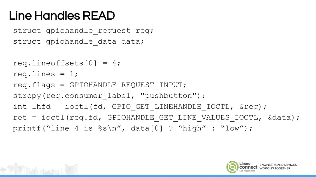 line handles read line handles read