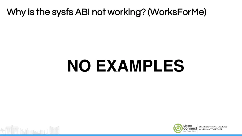 why is the sysfs abi not working worksforme