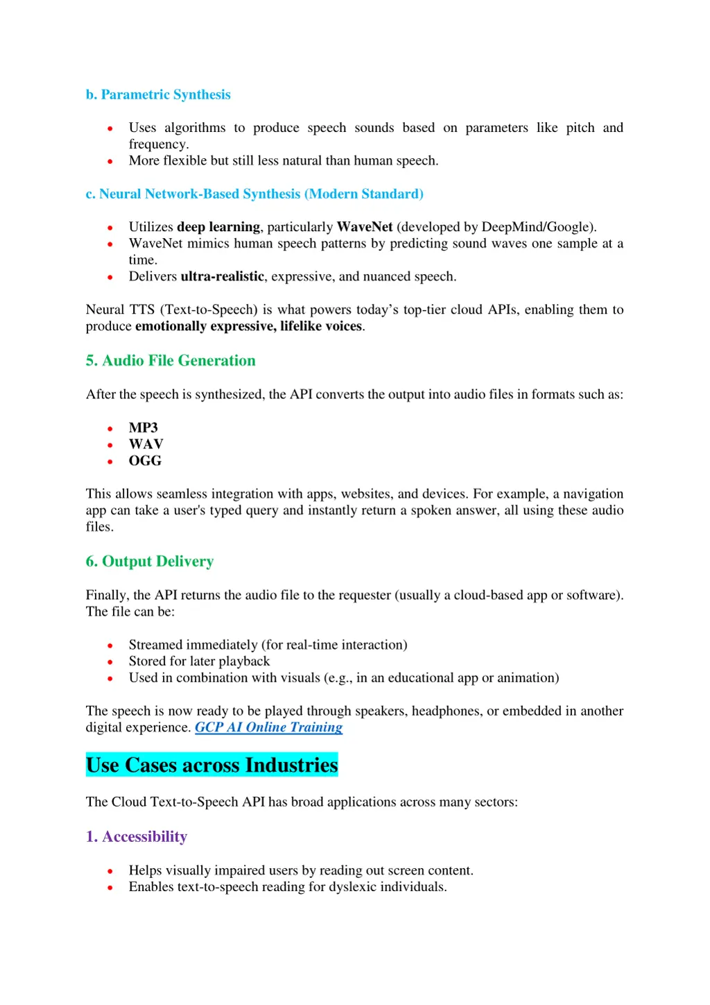 b parametric synthesis