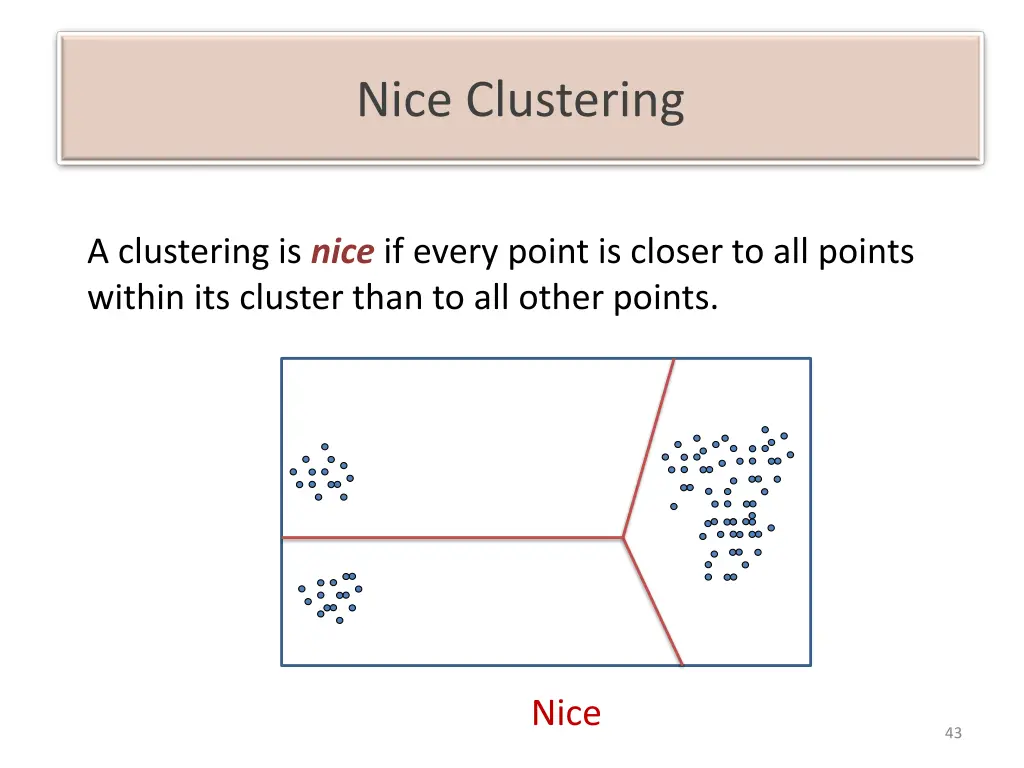nice clustering 1