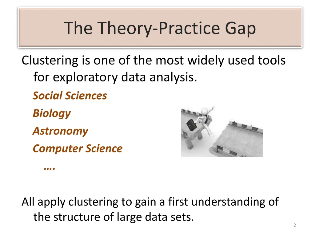the theory practice gap