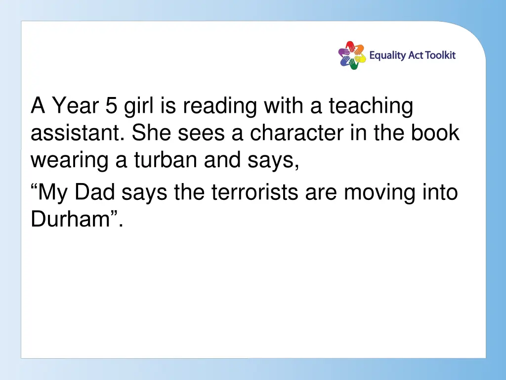a year 5 girl is reading with a teaching