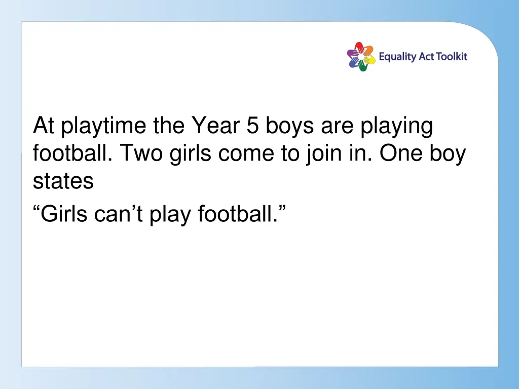 at playtime the year 5 boys are playing football