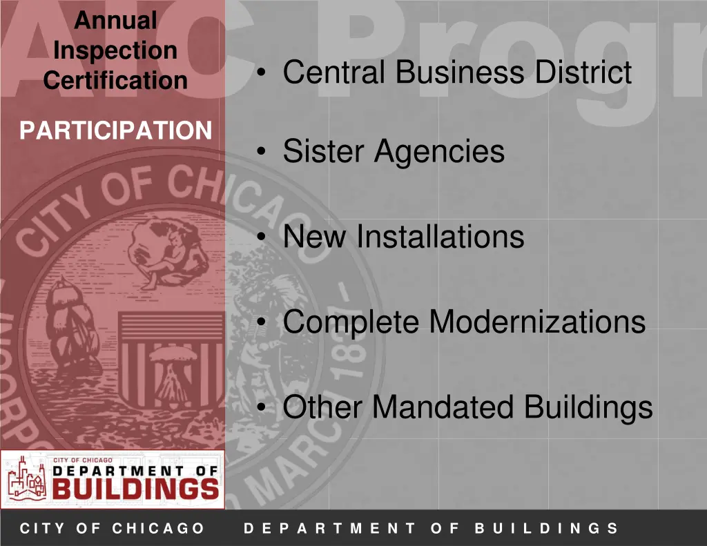 aic progr participation sister agencies