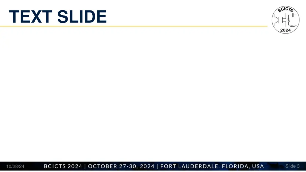 text slide