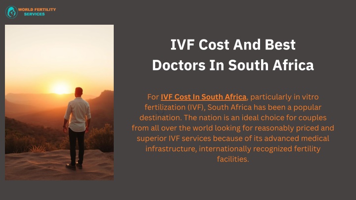 ivf cost and best doctors in south africa