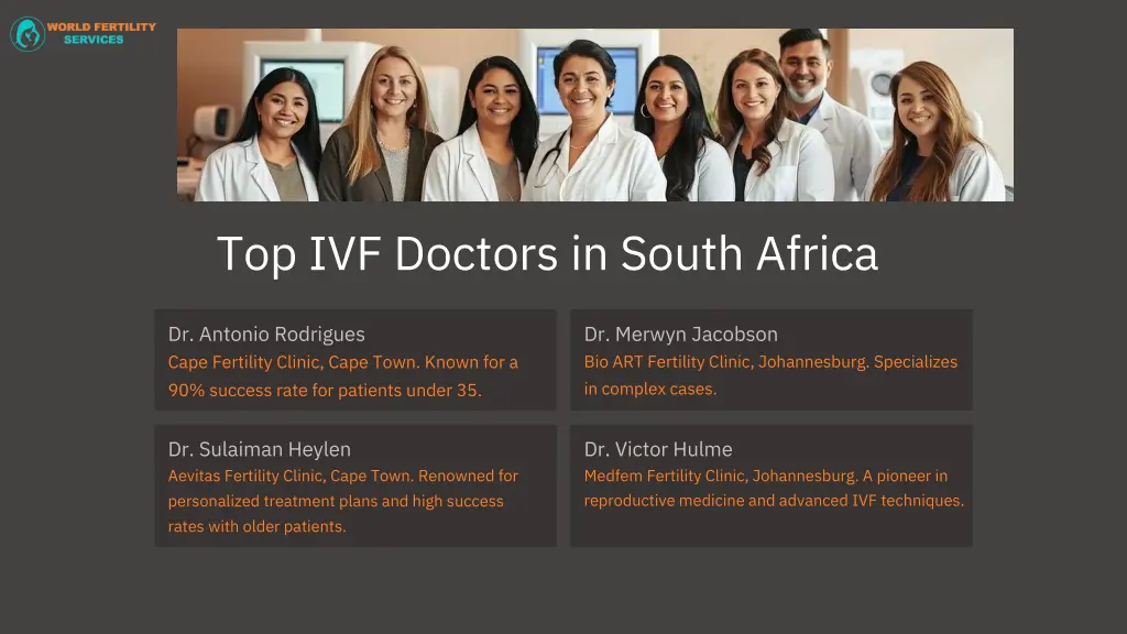 top ivf doctors in south africa