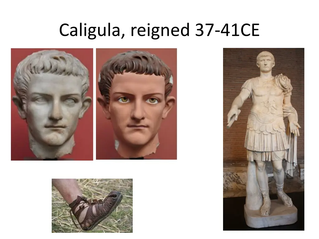 caligula reigned 37 41ce