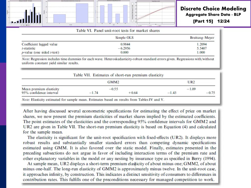 discrete choice modeling aggregate share data blp 11