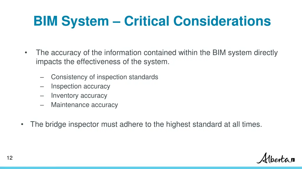 bim system critical considerations