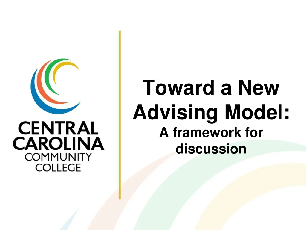 toward a new advising model a framework