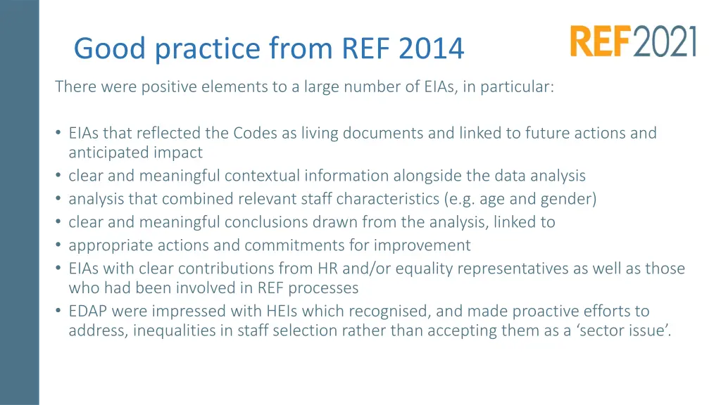 good practice from ref 2014