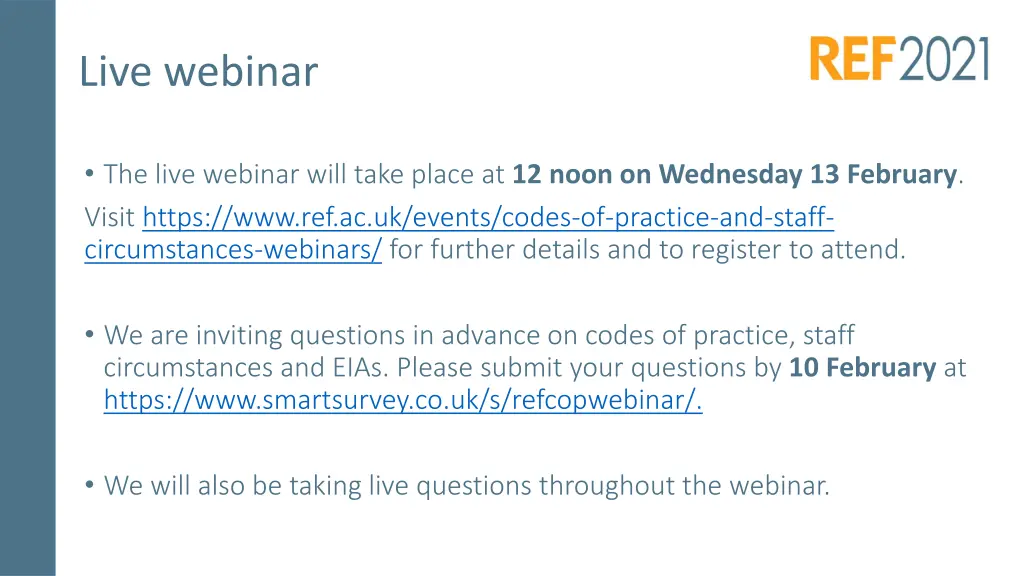 live webinar