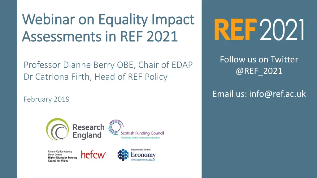 webinar on equality impact webinar on equality