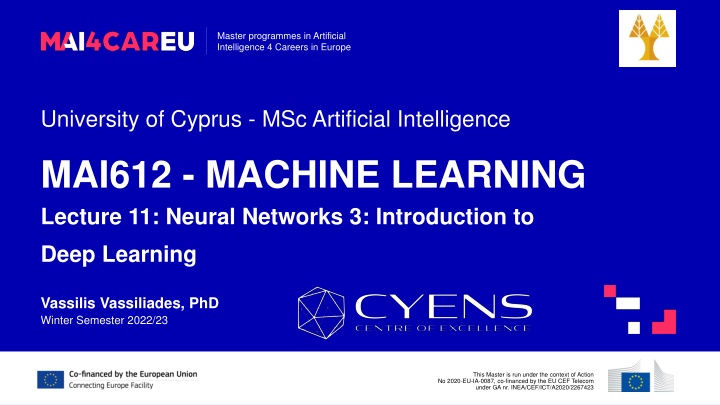 master programmes in artificial intelligence