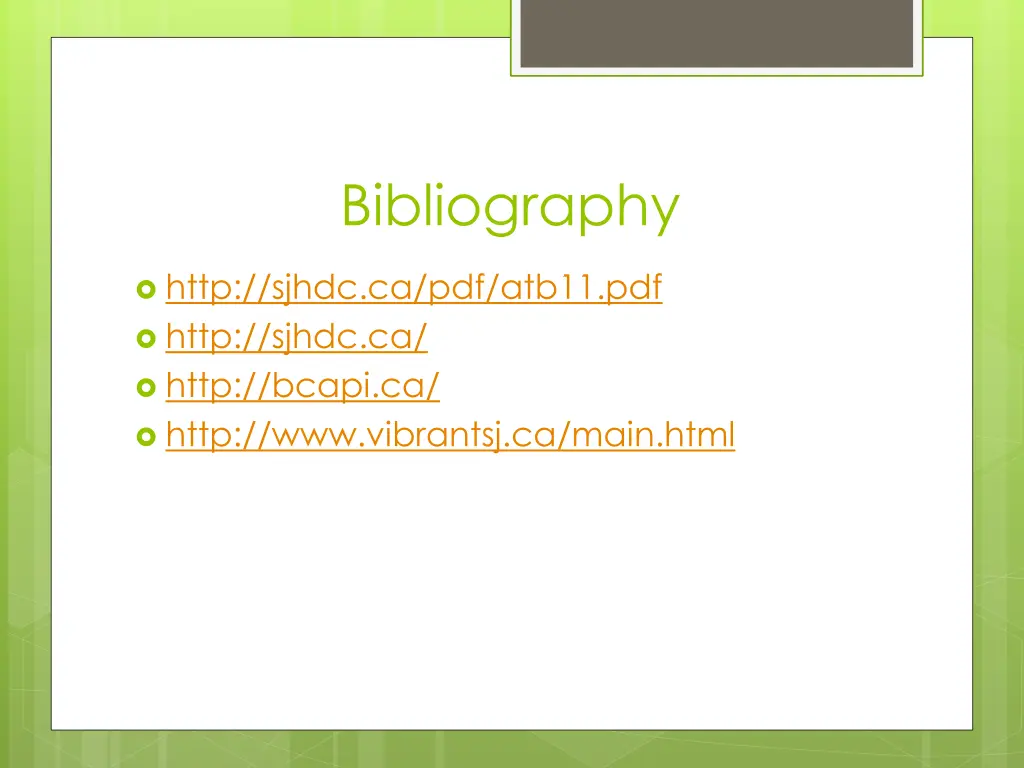 bibliography