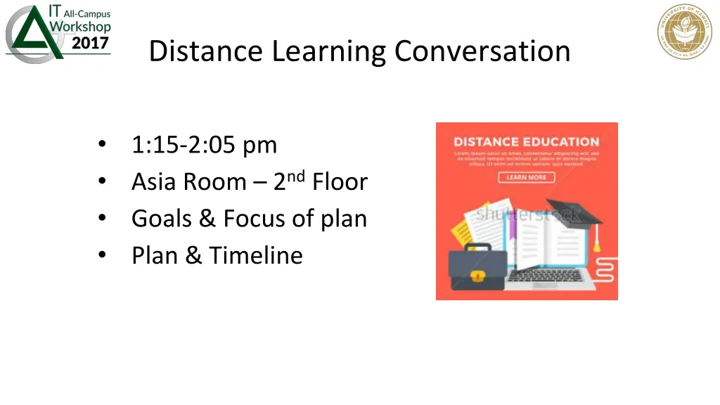 distance learning conversation